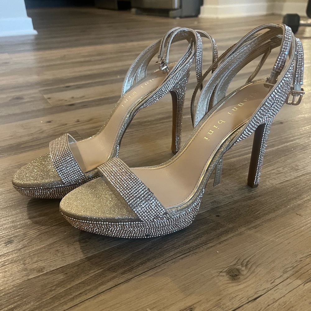 Gianni bini Rhinestone Heels